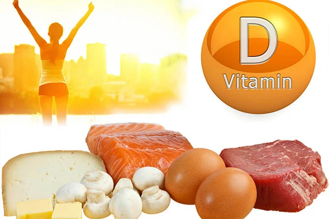 Thực phẩm giàu vitamin D và hoạt động tắm nắng giúp hỗ trợ cơ thể hấp thu canxi hiệu quả hơn