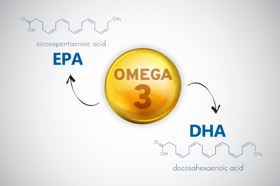 Omega-3 gồm DHA và EPA là những acid béo quan trọng đối với sức khỏe mẹ bầu và sự phát triển của thai nhi