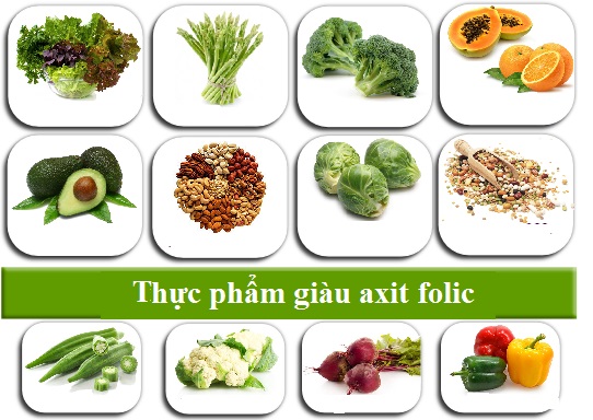 Nguồn thực phẩm giàu axit folic cho mẹ bầu 